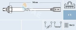 SONDA LAMBDA FAE 77189 - Compatibil cu VOLVO