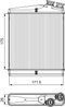 Schimbator caldura incalzire habitaclu Valeo 811512