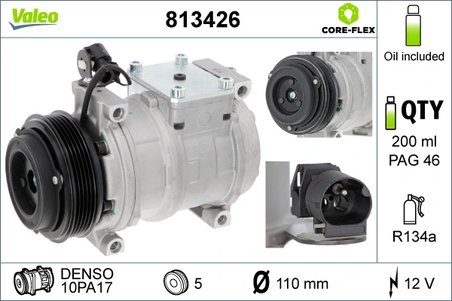 COMPRESOR CLIMATIZARE VALEO 813426 - Compatibil cu BMW