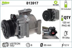 Compresor climatizare Valeo 813917