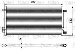 Radiator climatizare Valeo 814111