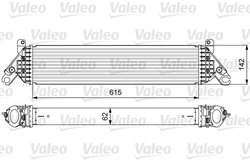 INTERCOOLER VALEO 818630 - Compatibil cu MAZDA
