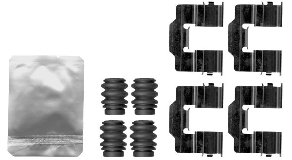 Set accesorii placute frana Textar 82547100