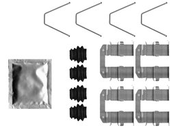 Set accesorii placute frana Textar 82552700