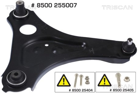 BRAT SUSPENSIE TRISCAN 8500 255007 - Compatibil cu RENAULT, SMART