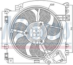 Ventilator radiator racire Nissens 85598