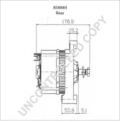 Alternator Prestolite Electric 858884