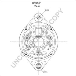 ALTERNATOR PRESTOLITE ELECTRIC 860551 - Compatibil cu VOLVO