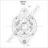 ALTERNATOR PRESTOLITE ELECTRIC 860551 - Compatibil cu VOLVO