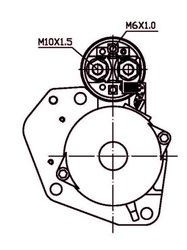 ELECTROMOTOR PRESTOLITE ELECTRIC 861314 - Piesa auto compatibila cu mai multe marci
