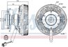 Cupla ventilator radiator Nissens 86154