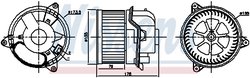 VENTILATOR HABITACLU NISSENS 87784 - Compatibil cu FORD