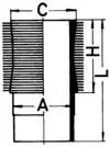 CAMASA CILINDRU KOLBENSCHMIDT 88684110 - Compatibil cu AGCO ALLIS, AGRALE, DEUTZ-FAHR, EL DETALLE, FENDT, MAGIRUS-DEUTZ