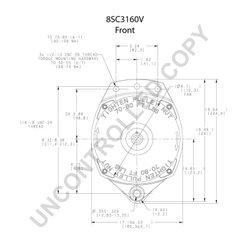 Alternator Prestolite Electric 8SC3160V