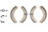 SET SABOTI FRANA TEXTAR 91007800 - Compatibil cu PORSCHE, VW