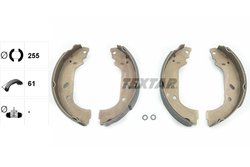 Set saboti frana Textar 91047800
