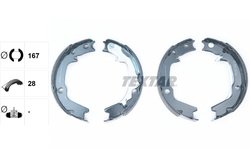Set saboti frana Textar 91068500