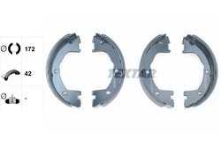 Set saboti frana Textar 91081400