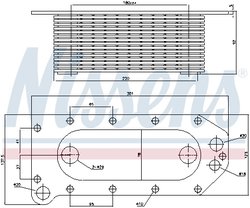 Radiator ulei / termoflot Nissens 91257