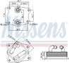 RADIATOR ULEI / TERMOFLOT NISSENS 91442 - Compatibil cu LEXUS, TOYOTA