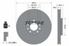 DISC FRANA TEXTAR 92118803 - Compatibil cu CADILLAC, CHEVROLET, HOLDEN, OPEL, SAAB, VAUXHALL