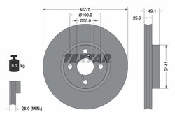 DISC FRANA TEXTAR 92126003 - Compatibil cu TOYOTA