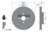 DISC FRANA TEXTAR 92126003 - Compatibil cu TOYOTA
