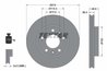Disc frana Textar 92146900
