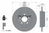 Disc frana Textar 92149203