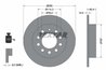 DISC FRANA TEXTAR 92166700 - Compatibil cu HYUNDAI