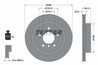 DISC FRANA TEXTAR 92196605 - Compatibil cu BMW
