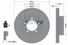 Disc frana Textar 92279905