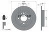 DISC FRANA TEXTAR 92304403 - Compatibil cu HONDA