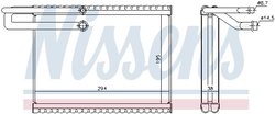 Evaporator aer conditionat Nissens 92323