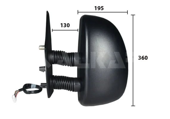OGLINDA EXTERIOARA ALKAR 9239921 - Compatibil cu CITROEN, FIAT, PEUGEOT