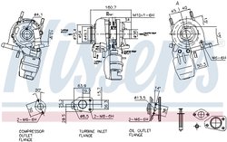 Turbina Nissens 93142