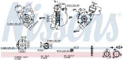 TURBINA NISSENS 93224 - Compatibil cu HYUNDAI, KIA