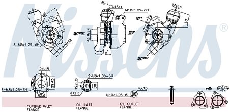 Turbina Nissens 93224