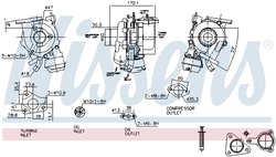 Turbina Nissens 93425