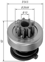 Pinion electromotor Magneti Marelli 940113020167