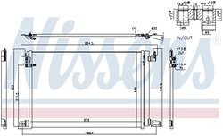 Radiator climatizare Nissens 940685