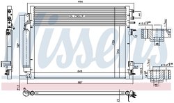 Radiator climatizare Nissens 941084