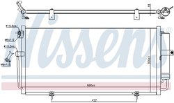 RADIATOR CLIMATIZARE NISSENS 941145 - Compatibil cu SUBARU