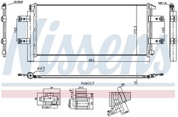 Radiator climatizare Nissens 941254