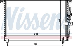 Radiator climatizare Nissens 94232