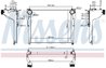 INTERCOOLER NISSENS 961568 - Compatibil cu MERCEDES-BENZ