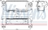 INTERCOOLER NISSENS 96192 - Compatibil cu HYUNDAI, KIA