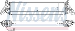 Intercooler Nissens 96485