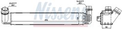 INTERCOOLER NISSENS 96546 - Compatibil cu RENAULT