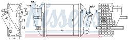 INTERCOOLER NISSENS 96708 - Compatibil cu AUDI